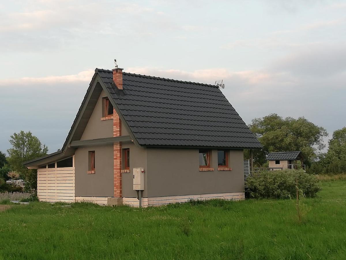 Domek Goscinny Ujście-Darłowskie Esterno foto