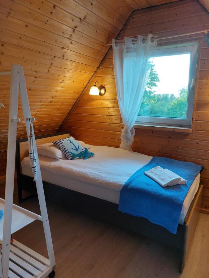 Domek Goscinny Ujście-Darłowskie Esterno foto